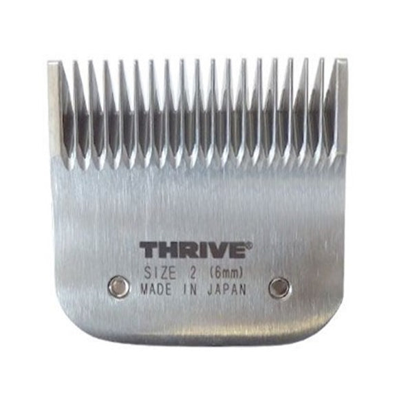 Thrive Professional Blade #2 – High-Quality 6mm Snap-On Clipper Blade, Made in Japan