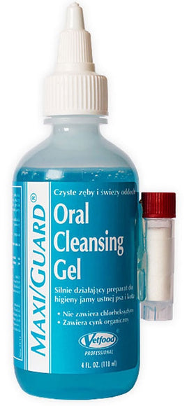Vetfood Maxi/Guard Oral Cleansing Gel 118ml – Soothing Formula, Supports Fresh Breath and Reduces Inflammation