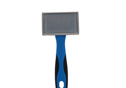 Groom Professional Small Soft Slicker Brush XS – Gentle Tiny Bristles, Ideal for Delicate Coats