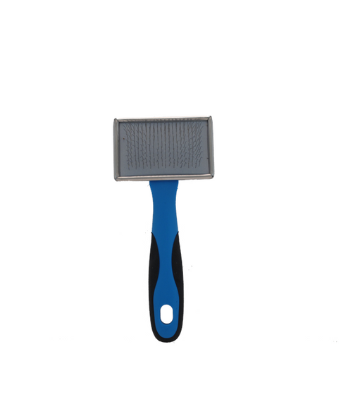 Groom Professional Small Soft Slicker Brush XS – Gentle Tiny Bristles, Ideal for Delicate Coats
