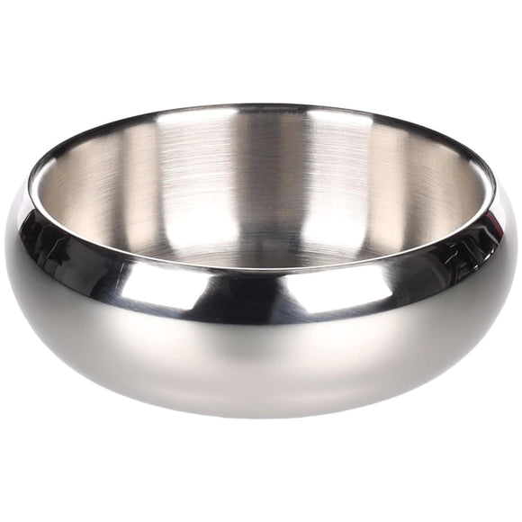 Flamingo Muna Inox Steel Bowl – Double-Walled Stainless Steel, Medium Size, Durable Design