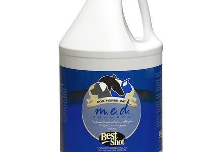 Best Shot M.E.D. Herbal Healing Shampoo – Concentrated 1:10 Formula, 3.8L, Soothes Problematic Skin