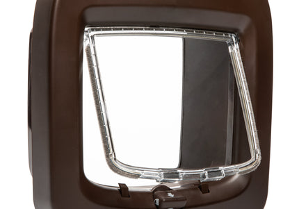 PetSafe Microchip Cat Flap – Automatic and Manual Entry, Secure White Door