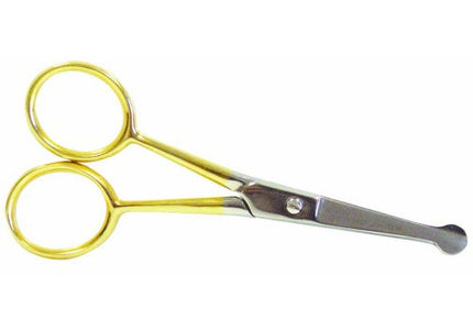 Chadog Ideal Cut Straight Safety Scissors 4" – Precision 10.5cm Blade, Ergonomic Design