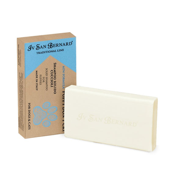 Iv San Bernard Puppy Don't Cry Shampoo Soap – Gentle Cleansing Bar, Delicate Formula, 75g