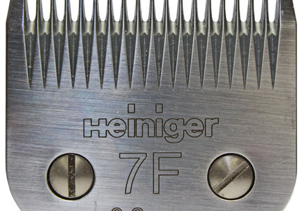 Heiniger Blade No. 7F – Precision Steel Clipper Blade, 3.2mm Cut, Durable Performance