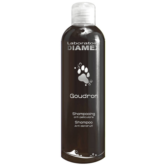 Diamex Goudron Anti-Dandruff Shampoo with Tar and Wheat Proteins, Concentrated 1:8, 250ml