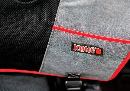 KONG Travel Protective Seat Barrier – Durable Car Net, 82x88x41cm, Prevents Distractions