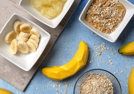 Nuzzle Puzzle Puppy Banana Treat Toy – Bouncing Floating Chew, 14cm, Banana Shape