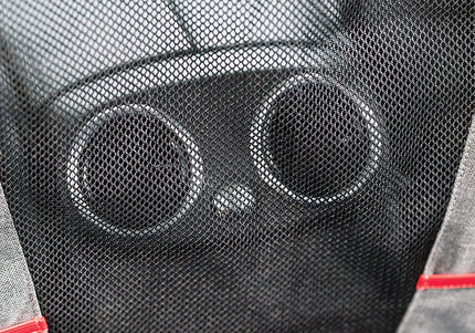 KONG Travel Protective Seat Barrier – Durable Car Net, 82x88x41cm, Prevents Distractions