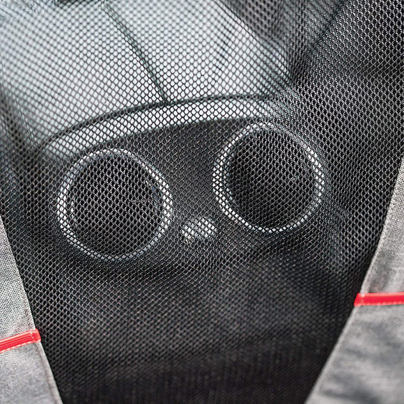 KONG Travel Protective Seat Barrier – Durable Car Net, 82x88x41cm, Prevents Distractions