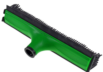 V7 Rubber Grooming Broom – Telescopic Pole, Innovative Red Design, Efficient Hair Removal