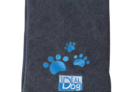 Chadog Microfibre Towels – Set of 2 Highly Absorbent Graphite Medium Towels