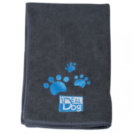 Chadog Microfibre Towels – Set of 2 Highly Absorbent Graphite Medium Towels