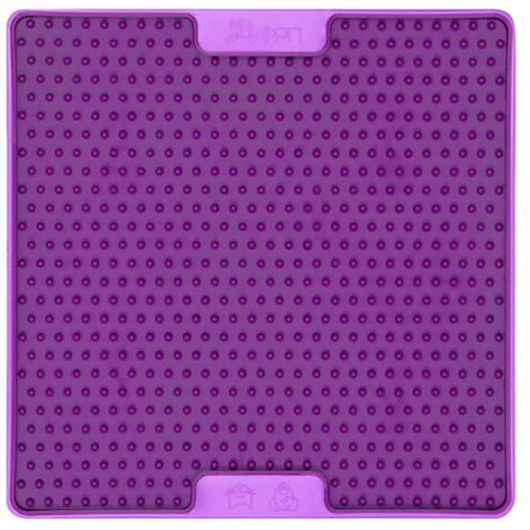LickiMat Tuff Soother Pro Purple – Durable Hard Licking Mat, Textured Surface for Calming Pets