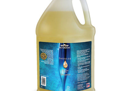 Bio-Groom Indulge Sulfate-Free Shampoo – Argan Oil Formula, Concentrated 1:4, 3.8L