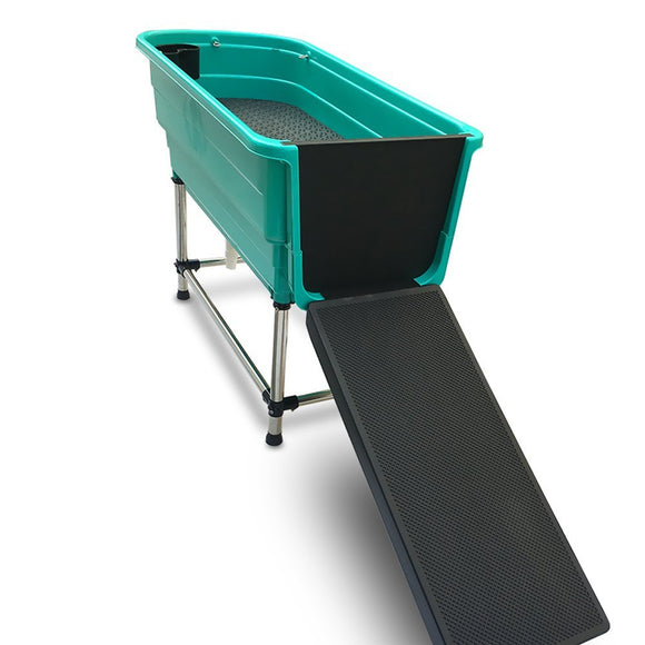 GroomStar Grooming Bathtub – Sturdy Bathing Tub with Non-Slip Ramp and Spacious Design