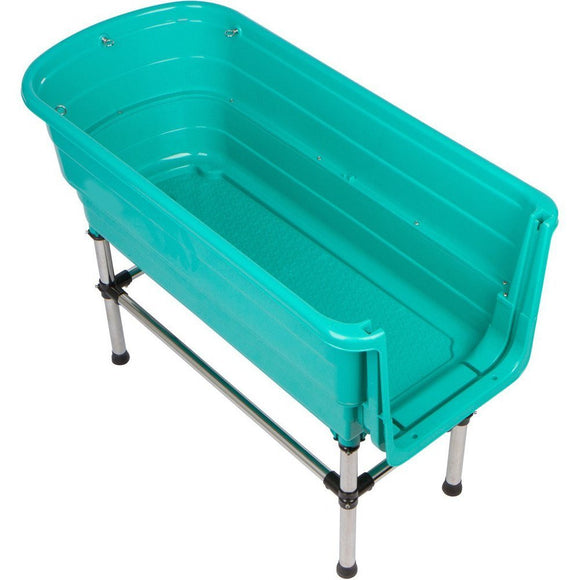 GroomStar Grooming Bathtub – Sturdy Bathing Tub with Non-Slip Ramp and Spacious Design