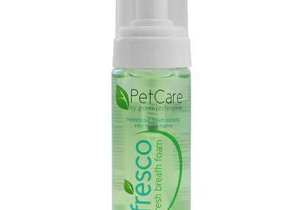 Groom Professional Fresco Oral Foam Freshener 150ml – Easy-Use Breath-Refreshing Formula, Mild Mint Scent