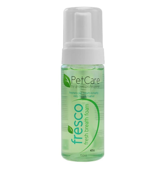 Groom Professional Fresco Oral Foam Freshener 150ml – Easy-Use Breath-Refreshing Formula, Mild Mint Scent