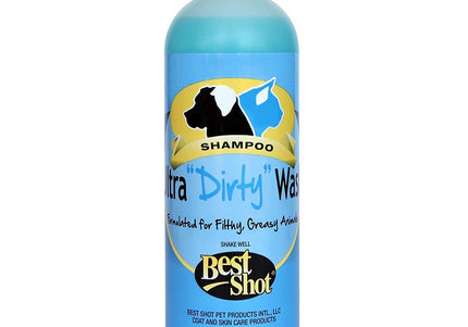 Best Shot Ultra Dirty Wash Shampoo – Deep Cleansing Concentrate, Efficient Formula, 473ml