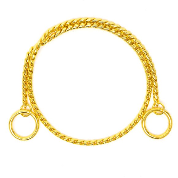 Show Tech Elegant Metal Exhibition Chain – 25cm Length, 2.5mm Width, Rose Gold Finish