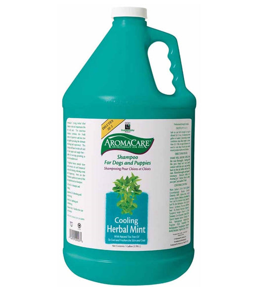 PPP AromaCare Herbal Mint Shampoo – Concentrated Refreshing Formula with Cooling Effect, 3.8L