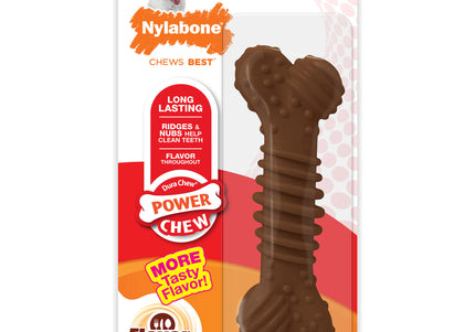 Nylabone Dura Chew Extreme Medley Texture Bone – Durable Dental Chew, Mixed Flavors, Medium Size