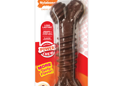 Nylabone Dura Chew Extreme Medley Texture Bone – Durable Dental Chew, Mixed Flavors, Medium Size