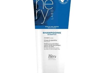 Hery Poils Blancs Shampoo – Color-Enhancing Formula for White and Light Coats, 200ml