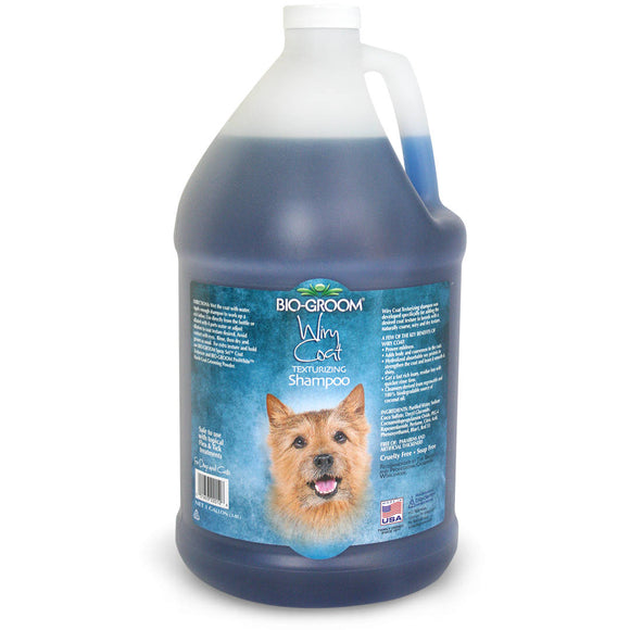 Bio-Groom Wiry Coat Shampoo – Concentrated Formula for Rough and Hard Fur, 3.8L