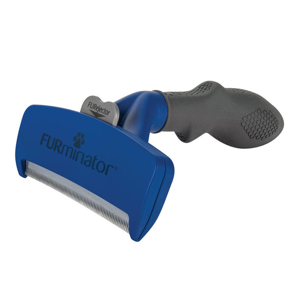 FURminator Long Hair Deshedding Tool – Large Size, Ergonomic Handle, Reduces Shedding