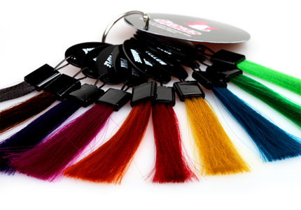 OPawz Hair Dye Color Chart – Set of 10 Vibrant Dye Samplers, Easy Reference Guide