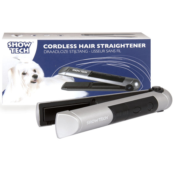 Show Tech Cordless Hair Straightener – Professional Wireless Mini Styler with 3-Stage Temperature Control