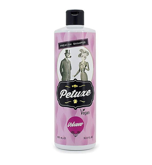 Petuxe Volume Shampoo – Vegan Formula, Enhances Coat Fullness and Shine, 500ml