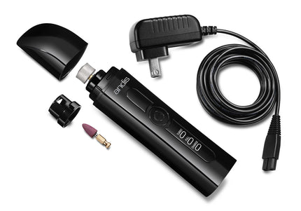 Andis Cordless Nail Grinder – Two-Speed Pet Nail Shaper with Optional Cable Operation