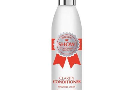 Show Premium Clarity Conditioner – Creamy Moisturizing Coat Formula, Soothing Rinse-Off, 1:8 Concentrate, 236ml