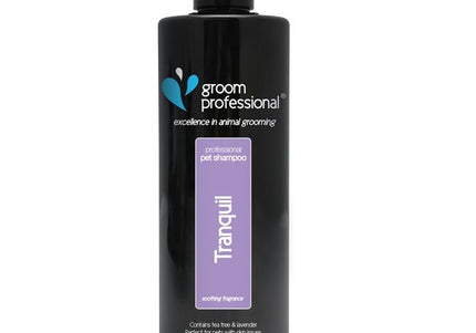 Groom Professional Tranquil Deodorising Shampoo – Refreshing Concentrate, Odor Removal, 450ml