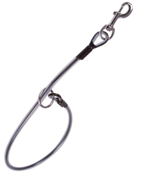 Chadog Steel Grooming Leash – Strong 87cm Cable, 5mm Diameter, Durable Design