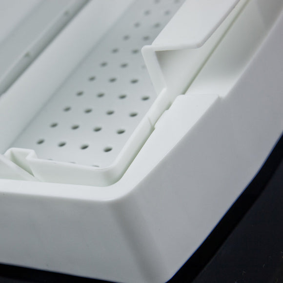 Sterilization Container – Durable Cleaning Box with Removable Tray for Grooming Tools and Blades