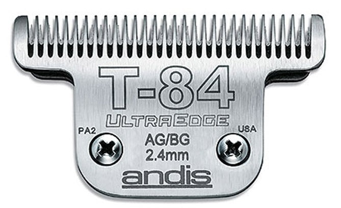 Andis UltraEdge T84 Wide Blade – 2.4mm Stainless Steel, Precision Cutting