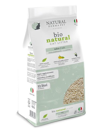 Natural Yellow Corn Talc Scented Cat Litter for Odor Control