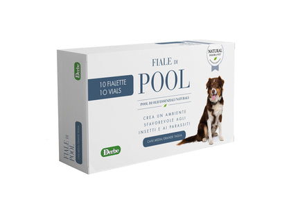 Natural Derma Pet Flea and Tick Protection Vial – Monthly Spot-On Formula, 8ml for Medium and Large Breeds