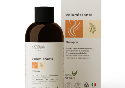 Natural Derma Volumizing Dog Shampoo for Softness and Shine