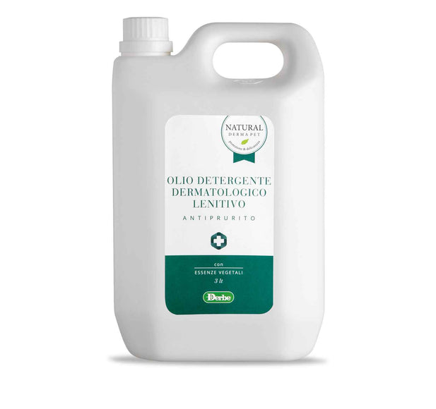 3L Anti-Itch No-Rinse Cleansing Oil for Dogs and Cats with Castor Oil and Aloe