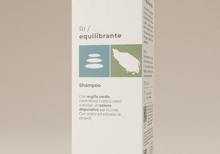 Natural Derma Pet Rebalancing Dog Shampoo – Green Clay, Vinegar, Propolis, Gentle Cleansing Formula