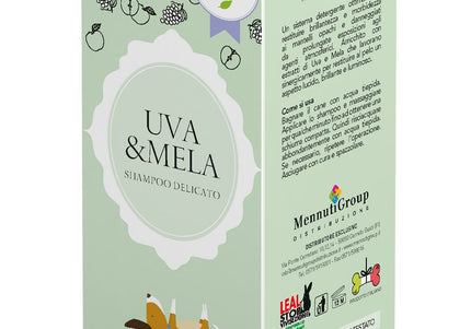 Natural Derma Pet Revitalizing and Nourishing Dog Shampoo – Grape and Apple Extracts, Gentle Cleansing Formula