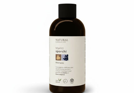 Natural Derma Pet Deep Cleansing Shampoo – Mallow and Hawthorn, Intense Dirt Removal Formula