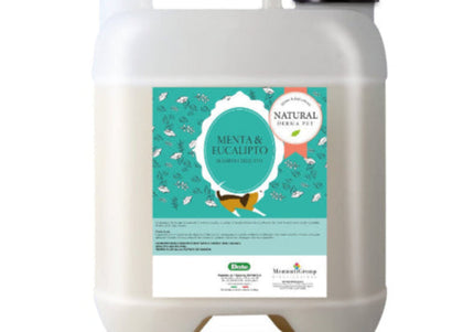 Refreshing dog shampoo with mint and eucalyptus – 5L