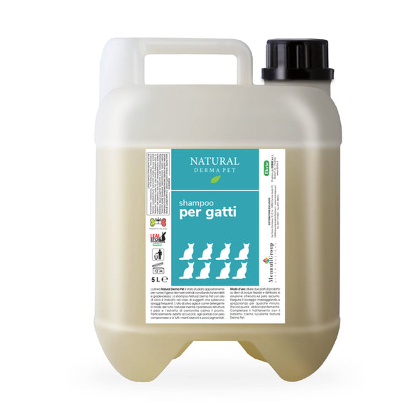 Soothing cat shampoo with chamomile for sensitive skin – 5L.
